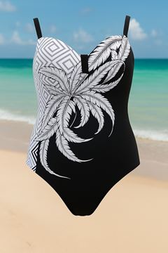 Picture of PLUS SIZE TUMMY CONTROL SWIM SUIT
